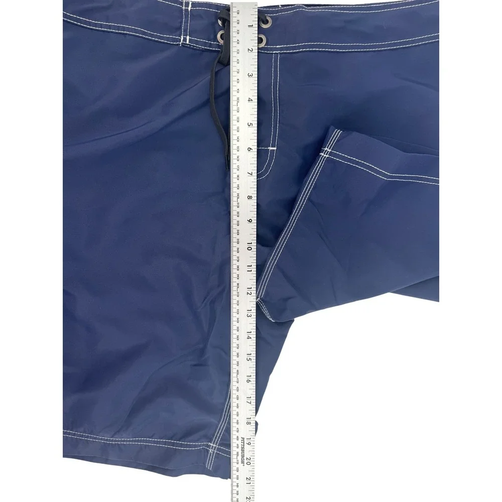 Pelagic Black Fin Shorts Mens 40 Navy Blue Board Shorts Fishing Cargo Style 201
